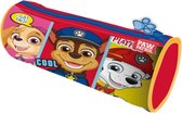 etui Paw Patrol junior 21 x 7 cm polyester navy/rood