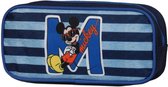 etui Mickey Mouse 23 x 5 x 10 cm polyester blauw