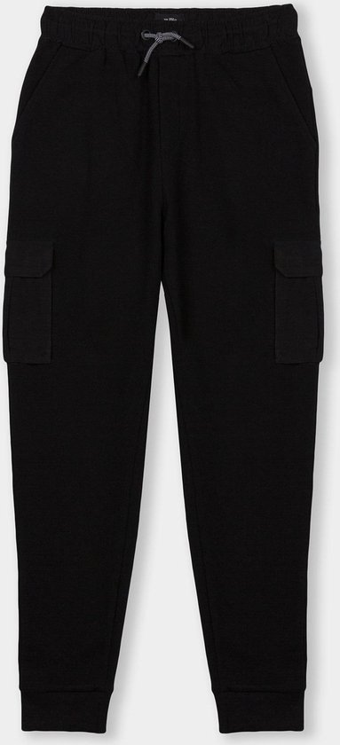 Tiffosi, zwarte broek met zakken, sportieve broek, joggingbroek jongens  maat 152 | bol.com