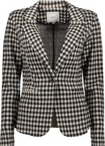 Ichi Blazer Ihkate Checky Bl 20114642 Black 194008 Dames Maat - XL