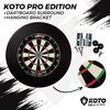 Afbeelding van het spelletje KOTO Pro Edition + Dartbord Surround