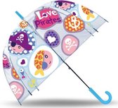 paraplu Love Pirates 48 cm polyester