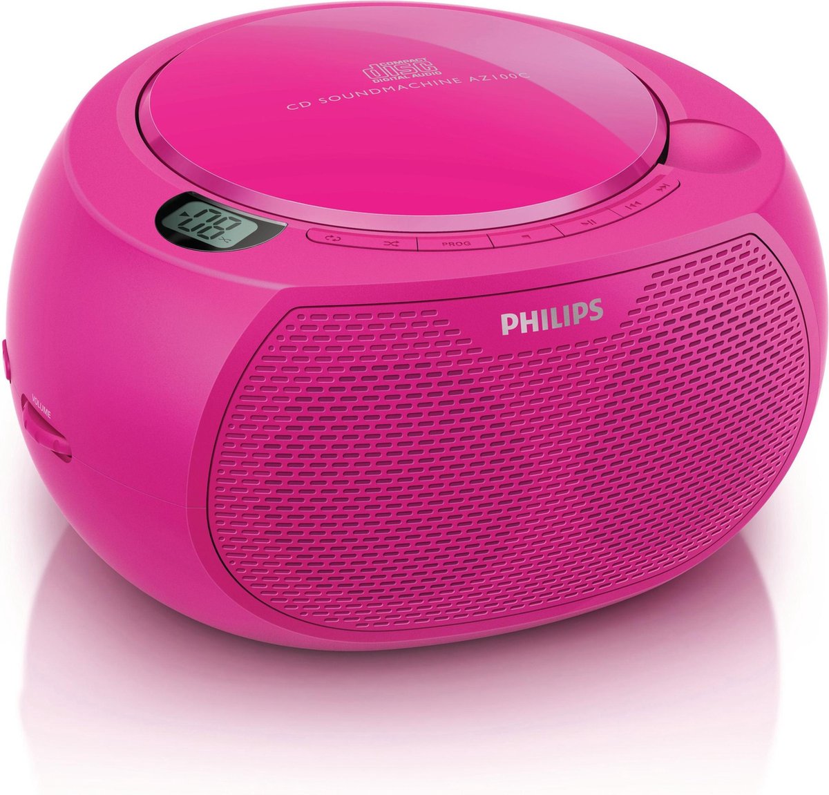 premie acre Vijf Philips AZ100 Draagbare Radio/CD-speler met MP3 ingang - Roze | bol.com