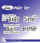 Clear Stamps Baby English Texts 1 (BLS1036)