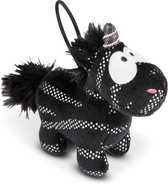 knuffel Starlight Mystery junior 10 cm pluche zwart/zilver