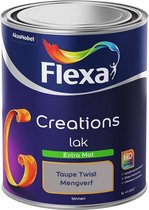 Flexa Creations Lak - Extra Mat - Mengkleuren Collectie - Taupe Twist - 1 liter