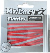 Mr.Lacy - Schoenveters - Veters Ropies - Zwart/ Wit- Veterlengte 130 cmx5,5mm