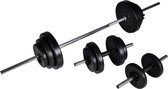 Everest Barbell- en dumbbellset 30,5 kg