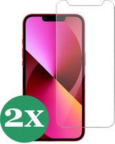 Screenprotector geschikt voor iPhone 12 Pro Max - Beschermglas geschikt voor iPhone 12 Pro Max Screen Protector Glas - 2 Stuks