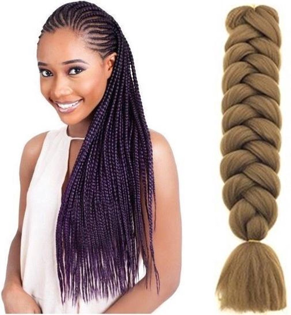 X-Pression Ultra Braid Premium - Vlechthaar - Strawberry Blonde - Synthetisch haar