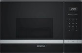 Siemens BE555LMS0 micro-onde Intégré (placement) Micro-ondes grill 25 L 900 W Acier inoxydable