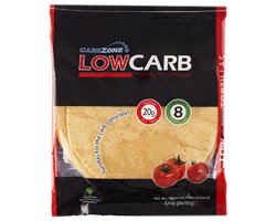 CarbZone Low Carb Tomato Tortillas - wraps voor low carb dieet - 4 gram koolhydraten