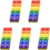 Moodadventures | Sieraden Maken | Set 5 Hangers Lego | Bedels