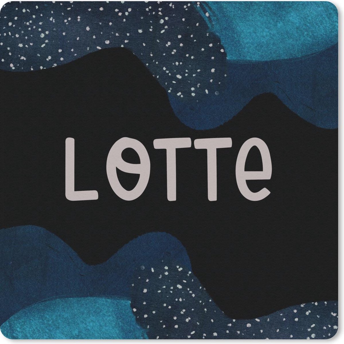 Muismat 20x20 cm - Mousepad Lotte - Pastel - Meisje - Muismatten
