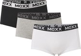 Mexx Dames 3Pack Hipster Zwart/Grijs/Wit-S