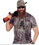 Widmann - Leger & Oorlog Kostuum - Camouflage Shirt Jager Canada Met Cap Man - - XL - Carnavalskleding - Verkleedkleding