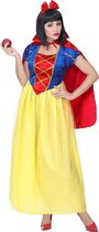 Widmann - Sneeuwwitje Kostuum - Giftige Appel Sneeuwwitje - Vrouw - blauw,rood,geel - Large - Carnavalskleding - Verkleedkleding