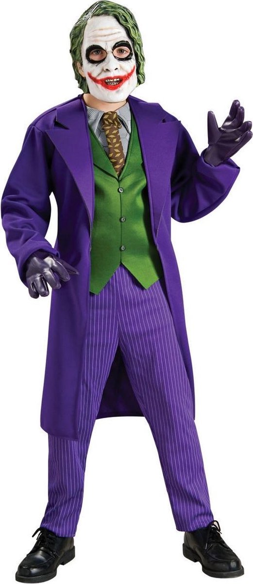 Rubies - Joker Kostuum - Niet Zo Serieus Deluxe The Joker Kind - Jongen -  groen,paars... | bol.com