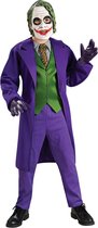 Rubies - Joker Kostuum - Niet Zo Serieus Deluxe The Joker Kind - Jongen - Groen, Paars - Maat 116 - Halloween - Verkleedkleding