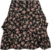 Lofty Manner Rok Skirt Ivana M049 Pink Black Dames