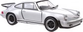 auto Porsche 911 Turbo junior 11 cm die-cast grijs