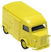 schaalmodel Citroen type H pull-back 1:38 geel