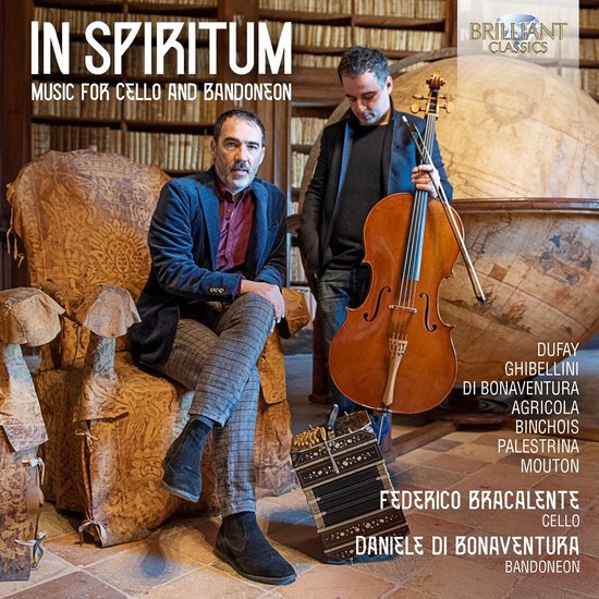 Muziek voor Cello en Bandoneon met Federico Bracalente en Daniele Di Bonaventura.