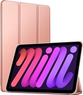 Hoes geschikt voor iPad Mini 6 8.3 Inch 2021 - Trifold Book Case Roze