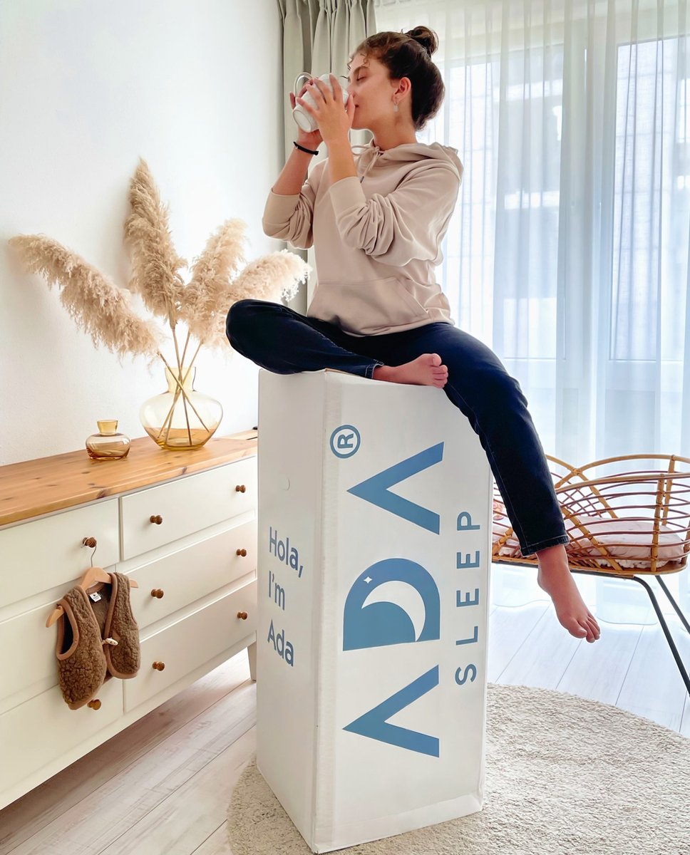 Ada Sleep Comfort matras 160x200 - Comfortabel koudschuim - Matras tweepersoons 160x200 thumbnail 2