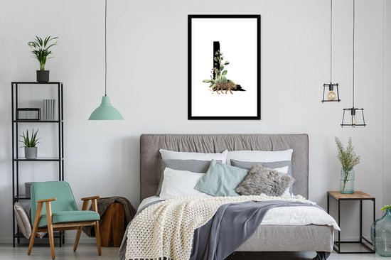 Lettre Jungle L 60x90 cm