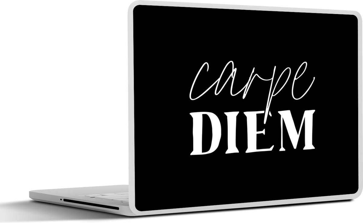 Afbeelding van product SleevesAndCases  Laptop sticker - 13.3 inch - Pluk de dag - Quotes - Carpe diem - Spreuken