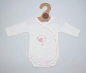 alisé Organic romper newborn baby girls Ecru 3 maanden