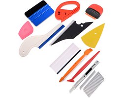 Car Wrap Gereedschapset - 11 Delig - Car Wrap Folie Set - Autoruit Blindeer Folie Gereedschap