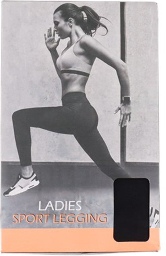 Legging de sport pour femme - Taille L - Zwart - Leggings