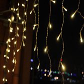 Hoobi® Kerstverlichting - Kerstversiering - Kerst guirlande - Lichtslinger - Lichtgordijn - LED verlichting - LED strings - 40 Meter - Warm wit