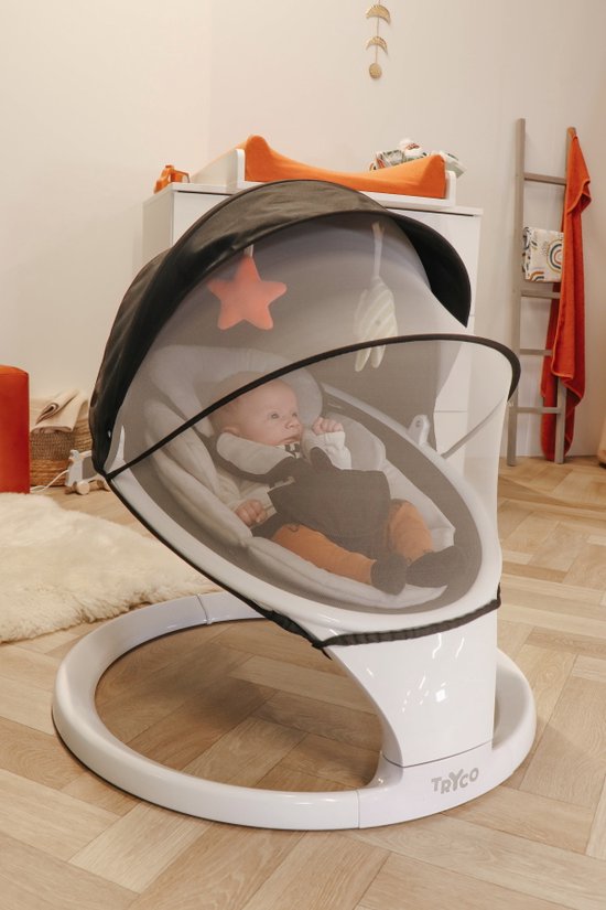 Tryco Devina Deluxe Black/Grey Swing Babyschommel TR-282705 van Tryco — afbeelding 4