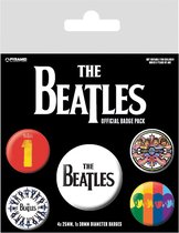 The Beatles button set