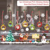 Raam Decoratie - Raamdecoratie - Kerst - Raamstickers - Glassticker - Vrolijk Kerstfeest - Decor Voor Thuis - Kinderkamer - Nieuwe Jaar Stickers
