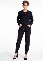 Zwarte Broek/Pantalon van Je m'appelle - Dames - Travelstof - Maat XL - 6 maten beschikbaar