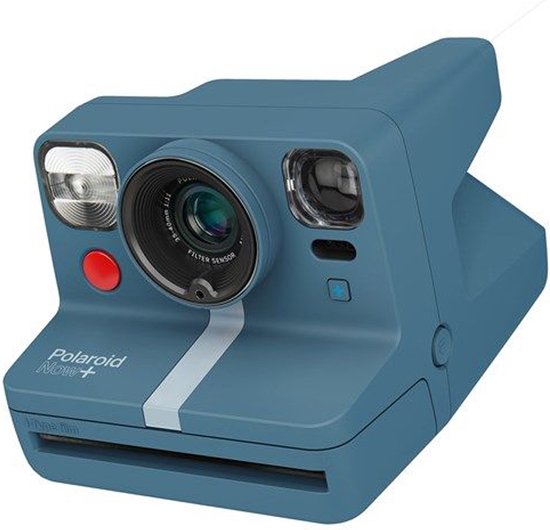 woede getuigenis Zich voorstellen Polaroid Now+ - Blue Gray | bol.com