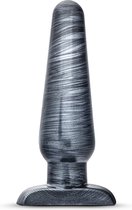 Jet - grote anaalplug carbon metallic