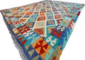 Kelim vloerkleed | Multicolor patroon - 240 x 170 cm