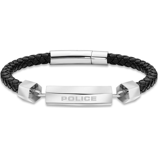 Police Herren-Armband Leder One Size 88417798