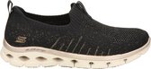 Skechers Glide Step Flex dames instapper - Zwart - Maat 38