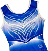 Sparkle&Dream Turnpakje Gympakje Imke Blauw - CLA | maat 140 Voor Turnen en Gymnastiek