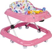 Hibaby Inklapbare Loopstoel Met Speelset – Roze