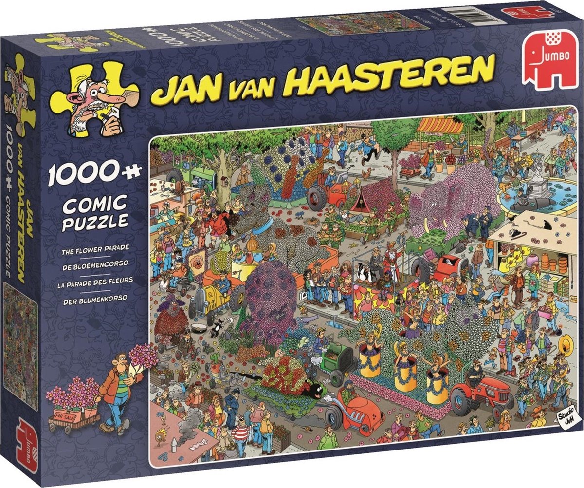 Jan van Haasteren De Bloemencorso puzzel - 1000 stukjes