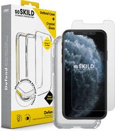 SoSkild iPhone 11 Pro Max Defend Heavy Impact Case Transparent and Tempered Glass Transparent