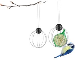 Eva Solo - Vogel Voederbol Suet Set van 2 Stuks - Roestvast Staal - Zilver -