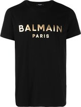 BALMAIN T-SHIRT ZWART M